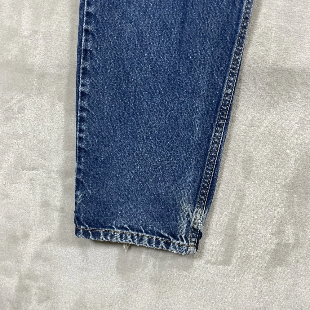 Vtg Levis 505 Jeans Mens 36x32 (fit 34x31) Y2K 2000s Whisker Fade Dark Wash